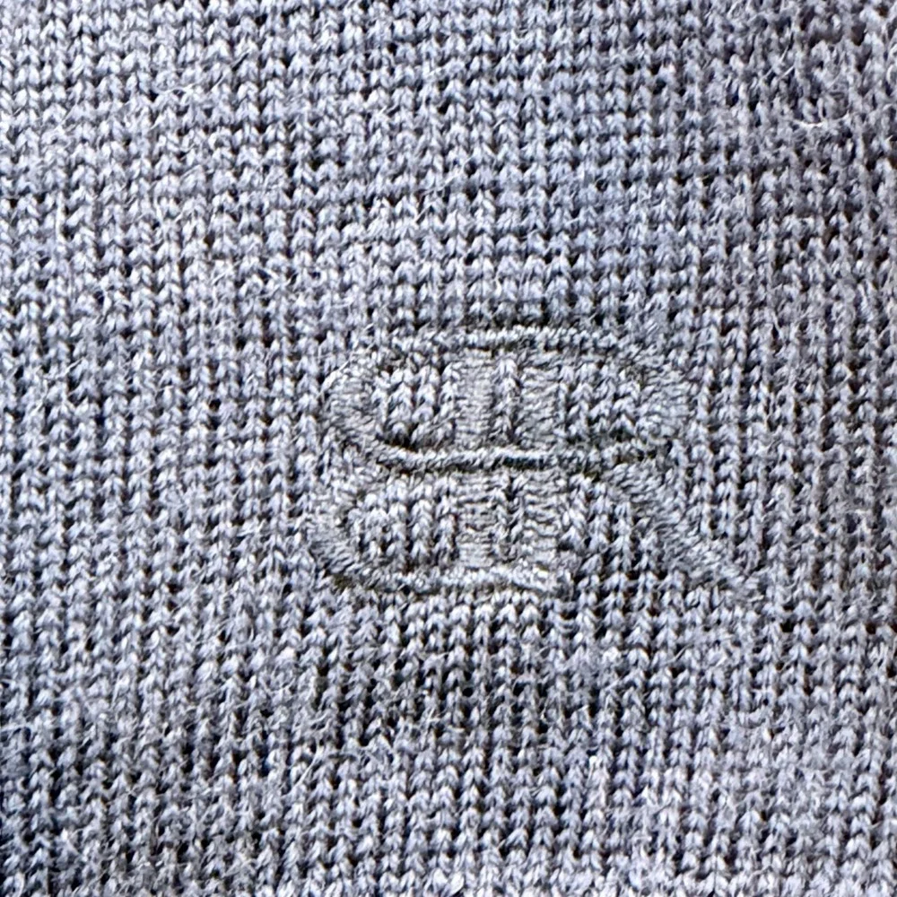 Banana Republic 100% Merino Wool Sweater Mens M Blue Crew Neck Lightweight